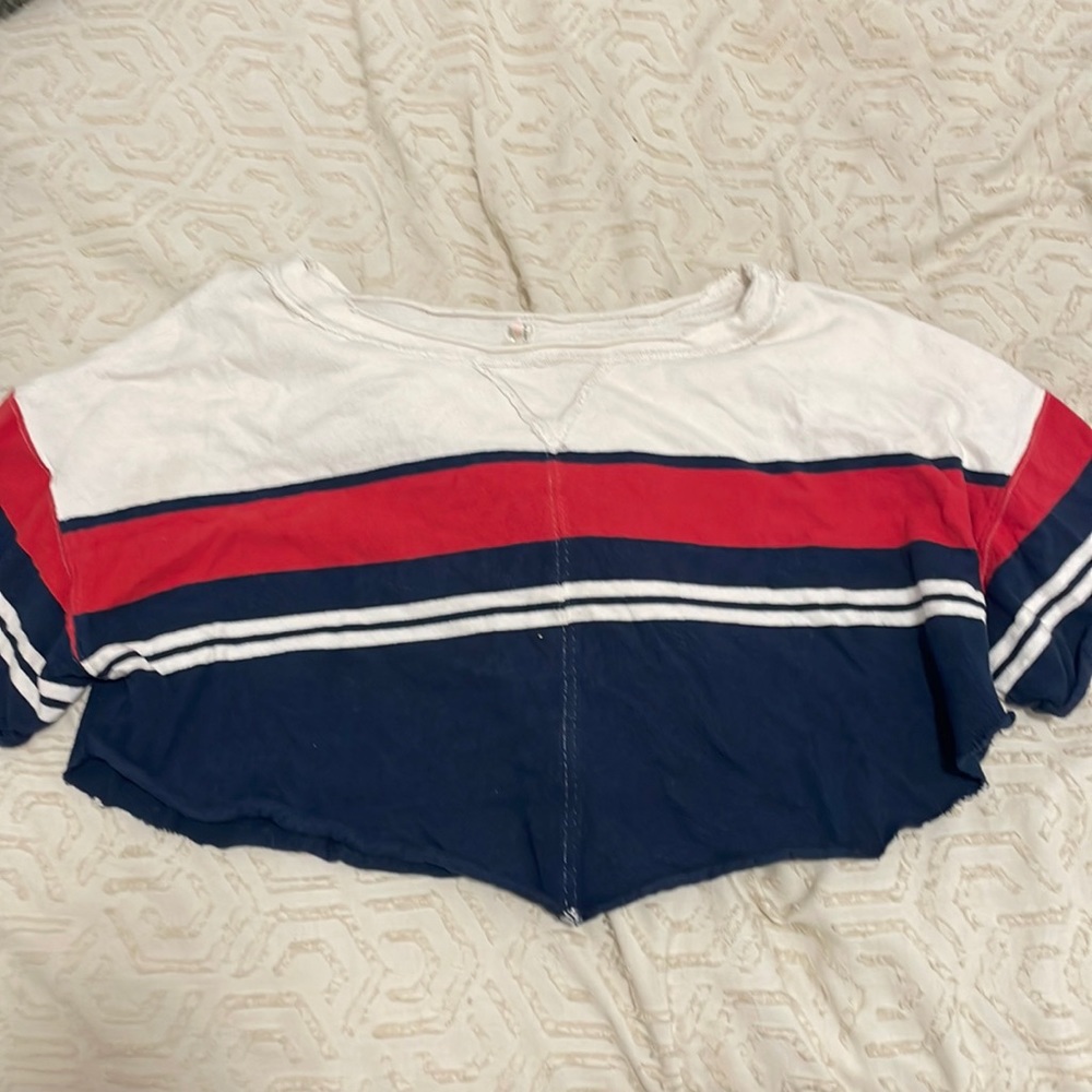 Free People Cropped Shirt